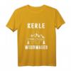 Echte Kerle Ziehen Wohnwagen Camper Camping T-Shirt – Lustiges Geschenk für Camper, Wohnwagen-Fans und Familien beim Campingurlaub