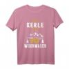 Echte Kerle Ziehen Wohnwagen Camper Camping T-Shirt – Lustiges Geschenk für Camper, Wohnwagen-Fans und Familien beim Campingurlaub