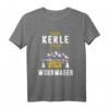 Echte Kerle Ziehen Wohnwagen Camper Camping T-Shirt – Lustiges Geschenk für Camper, Wohnwagen-Fans und Familien beim Campingurlaub