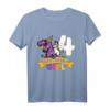 Kinder Dinosaurier Einhorn Geburtstag T-Shirt für Mädchen – Perfekt für 4. Geburtstag, Dino Deko & Dino-Einhorn Motto Party