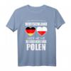 Polen Polska Pole Warschau Geschenk T-Shirt – Lustiges Heimatmotiv mit polnischer Flagge für Polen-Fans und Warschau-Liebhaber