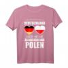 Polen Polska Pole Warschau Geschenk T-Shirt – Lustiges Heimatmotiv mit polnischer Flagge für Polen-Fans und Warschau-Liebhaber