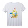 HapPanda Family Donut Reach T-Shirt – Lustiges Simpsons Merchandise für die ganze Familie zum Feiern