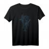 Walhalla Rabe Raben Odins Runen Nordischer Kompass Wikinger T-Shirt – Mythologie & Wikingersymbole für Fans & Freunde