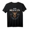 Lustiges Wanderer T-Shirt mit Hirsch Spruch – Für Berg- und Naturliebhaber, Geschenkidee für Wanderer, Trekker & Bergsteiger