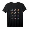 Ich liebe Vögel und die Natur T-Shirt - Niedliches Vogeldesign für Naturliebhaber, Vogel- und Tierfreunde, perfekt als Geschenk zu Weihnachten oder Geburtstag