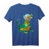 HapPanda Lion King Simba Silhouette Graphic T-Shirt - Offiziell lizenziertes Disney Fan-Shirt
