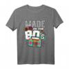 80er Jahre Made In The 80s T-Shirt für Mottopartys, Retro Kostüm & Partydekoration
