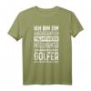 Wunderschönes Lustiges Golf T-Shirt für Männer – Perfekt für Väter, Papas und leidenschaftliche Golfer