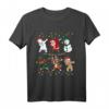 Lustiges Weihnachts T-Shirt für Kinder mit Santa, Elf, Rentier & Eisbär - Perfekt für Weihnachten, Dabbing Design & Geschenkideen