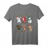 Lustiges Weihnachts T-Shirt für Kinder mit Santa, Elf, Rentier & Eisbär - Perfekt für Weihnachten, Dabbing Design & Geschenkideen