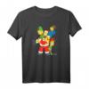 HapPanda Simpsons T-Shirts für Familie & Freunde – Lustige Homer, Marge, Bart, Lisa & Maggie Holiday-Merchandise