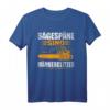 Sägespäne sind Männerglitzer - Lustiges Waldarbeiter & Forstmann T-Shirt für Väter, Opas & Kollegen zu Weihnachten, Geburtstag & Vatertag