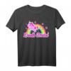 Lustiges Ironisches Einhorn T-Shirt für Death Metal Fans - Vintage Festival Shirt für Männer, Frauen & Kinder
