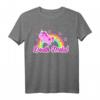 Lustiges Ironisches Einhorn T-Shirt für Death Metal Fans - Vintage Festival Shirt für Männer, Frauen & Kinder