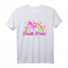 Lustiges Ironisches Einhorn T-Shirt für Death Metal Fans - Vintage Festival Shirt für Männer, Frauen & Kinder