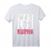 Was los Kurwa Polska Kurwa – Lustiges polnisches T-Shirt für stolze Polen mit Flagge und Spruch