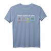 Sarcasm Primary Elements Of Humor - Wissenschaftliches T-Shirt für Chemie- und Wissenschaftsliebhaber, perfekt als Geschenk für Geburtstag, Weihnachten & Co.