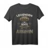 Rentner Rentnerin 2024 Geschenkshirt - Lustiges Ruhestand Abschiedsgeschenk für Damen und Herren in trendigem Gold-Beige