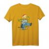 The Simpsons Homer und Snowball Tangle Holiday T-Shirt – Lustiges Geschenk für Simpsons Fans zu Feiertagen