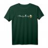 Mountainbike und Bier Herzschlag Fahrrad EKG T-Shirt – Lustiges Outdoor-Shirt für Biker, Bergsteiger & Bierfans, Perfekt zum Geburtstag & Erntedankfest