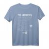 The Answer is 42 - Lustiges Nerd T-Shirt für Mathematik, Physik & Chemie Fans als Geschenk für Schüler, Lehrer und Wissenschaftsliebhaber