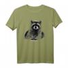 Waschbär Kostüm Racoon Marder Herren Geschenk T-Shirt – Süßes Waldtier Design für Tierliebhaber und Naturfreunde
