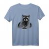 Waschbär Kostüm Racoon Marder Herren Geschenk T-Shirt – Süßes Waldtier Design für Tierliebhaber und Naturfreunde