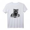 Waschbär Kostüm Racoon Marder Herren Geschenk T-Shirt – Süßes Waldtier Design für Tierliebhaber und Naturfreunde