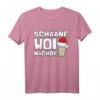 Pfälzer Weihnachten Geschenk - Lustiges Dialekt Schorle T-Shirt mit Weihnachtsmütze für Wein- und Heimatliebhaber