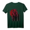 Japanische Oni Mask Dämon - Sad Aesthetic Edgy Streetwear Kurzarm T-Shirt für Goth, EGirl & Vintage Style Fans