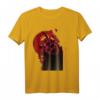 Japanische Oni Mask Dämon - Sad Aesthetic Edgy Streetwear Kurzarm T-Shirt für Goth, EGirl & Vintage Style Fans