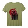 Japanische Oni Mask Dämon - Sad Aesthetic Edgy Streetwear Kurzarm T-Shirt für Goth, EGirl & Vintage Style Fans