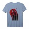 Japanische Oni Mask Dämon - Sad Aesthetic Edgy Streetwear Kurzarm T-Shirt für Goth, EGirl & Vintage Style Fans