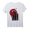 Japanische Oni Mask Dämon - Sad Aesthetic Edgy Streetwear Kurzarm T-Shirt für Goth, EGirl & Vintage Style Fans