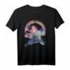 HapPanda Little Mermaid Pastel Rainbow Retro T-Shirt - Offiziell Lizenziertes Geburtstagsshirt für Meerjungfrauen-Fans