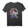 HapPanda Little Mermaid Pastel Rainbow Retro T-Shirt - Offiziell Lizenziertes Geburtstagsshirt für Meerjungfrauen-Fans