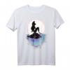 HapPanda Little Mermaid Ariel Colorful Sunset Moon T-Shirt – Lizenziertes Disney Geschenk für Meerjungfrauen-Fans