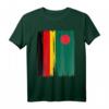 Deutschland Bangladesch Flaggen T-Shirt - Doppelte Staatsbürgerschaft, Integration & Toleranz feiern zum Geburtstag oder Weihnachten