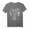 BÄRTIGERMANN Wikinger Bart Vollbart T-Shirt – Lustiges Design mit Bär, Tiger und Wikinger-Motiv für Männer, perfekt zum Geburtstag & Weihnachten