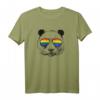 LGBTQ Gay Pride Regenbogen Flagge Rainbow Panda Bär T-Shirt – Perfekt für Pride, Queer Events & Christopher Street Day