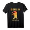 Lustiges Berliner Bär Deutschland Geschenkidee T-Shirt - Perfekt für Touristen und Berliner als Souvenir