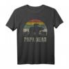 Lustiges Papa-Bär T-Shirt für Opa mit Enkelkindern – Vintage Geschenk zum Vatertag für Großeltern & Vater