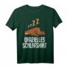 Offizielles Schlafshirt Herren & Damen mit Bär Lustigem Spruch – Perfektes Geschenk für Morgenmuffel, Teenager und Geburtstage