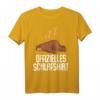 Offizielles Schlafshirt Herren & Damen mit Bär Lustigem Spruch – Perfektes Geschenk für Morgenmuffel, Teenager und Geburtstage