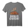 Offizielles Schlafshirt Herren & Damen mit Bär Lustigem Spruch – Perfektes Geschenk für Morgenmuffel, Teenager und Geburtstage