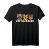 Bartträger Bärtiger Mann Bär Tiger Mann Barber Vollbart T-Shirt – Lustiges Bartdesign für Bartliebhaber, Friseure und Hipster