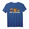 Bartträger Bärtiger Mann Bär Tiger Mann Barber Vollbart T-Shirt – Lustiges Bartdesign für Bartliebhaber, Friseure und Hipster