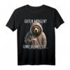 Guten Morgen! Dünnes Eis, Bär & Kaffee T-Shirt für Morgenmuffel & Bürohelden – Lustiges Geschenk für Kaffee- und Humorliebhaber