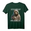Guten Morgen! Dünnes Eis, Bär & Kaffee T-Shirt für Morgenmuffel & Bürohelden – Lustiges Geschenk für Kaffee- und Humorliebhaber